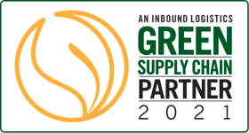 Inbound Logistics 2021 Green Supply Chain Partner Logo