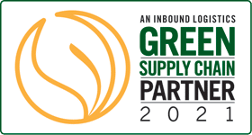 Inbound Logistics 2021 Green Supply Chain Partner Logo