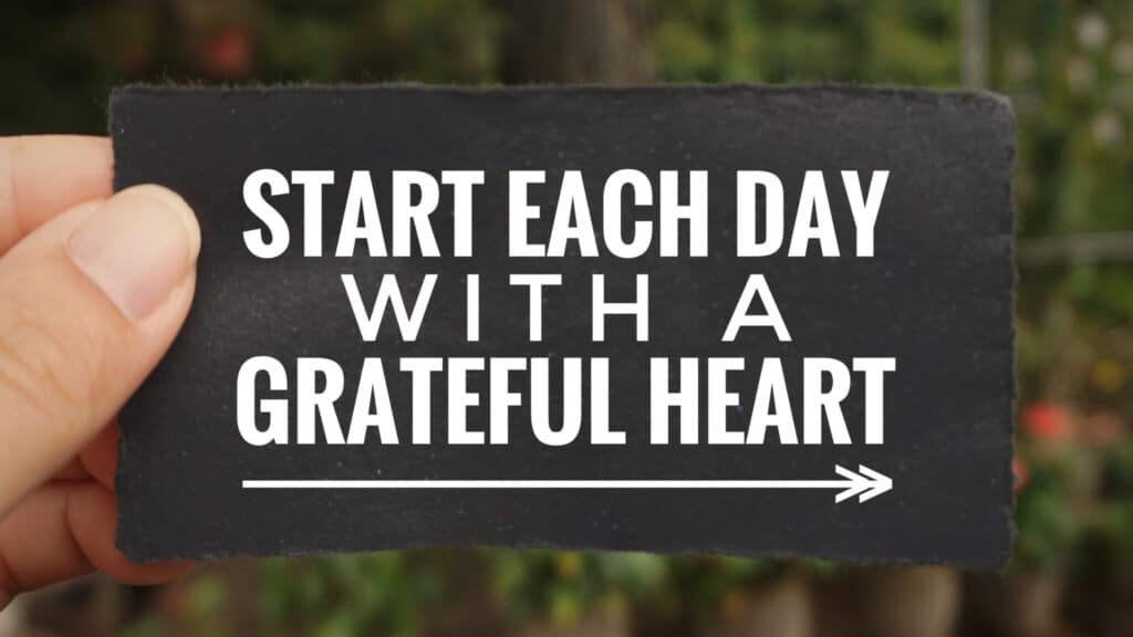 attitude of gratitude