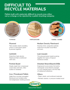 difficult to recycling pallet composition guide from kamps