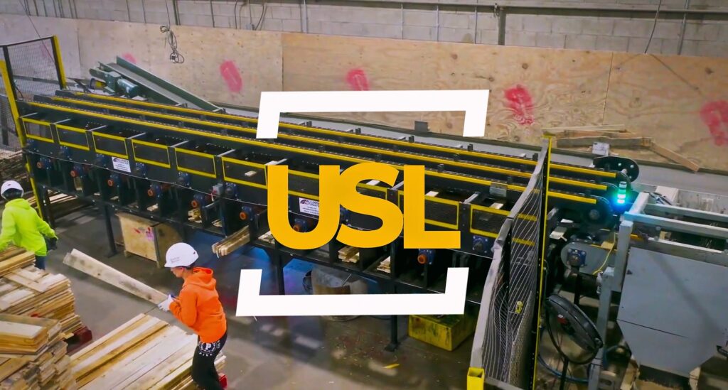 urban sawmill line with logo