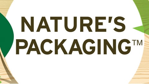 Half of nature's packaging logo