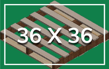 36x36 Wooden Pallet