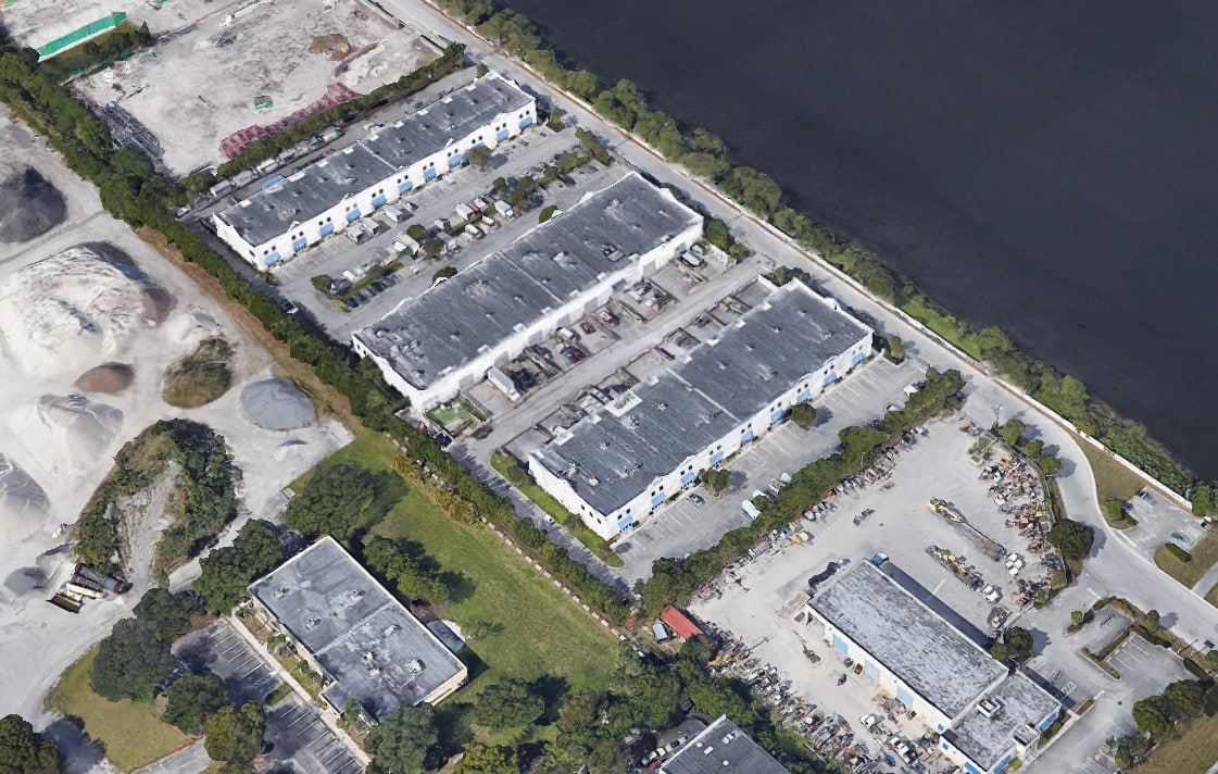 aerial photo of the Kamps Pallet Miami, FL location